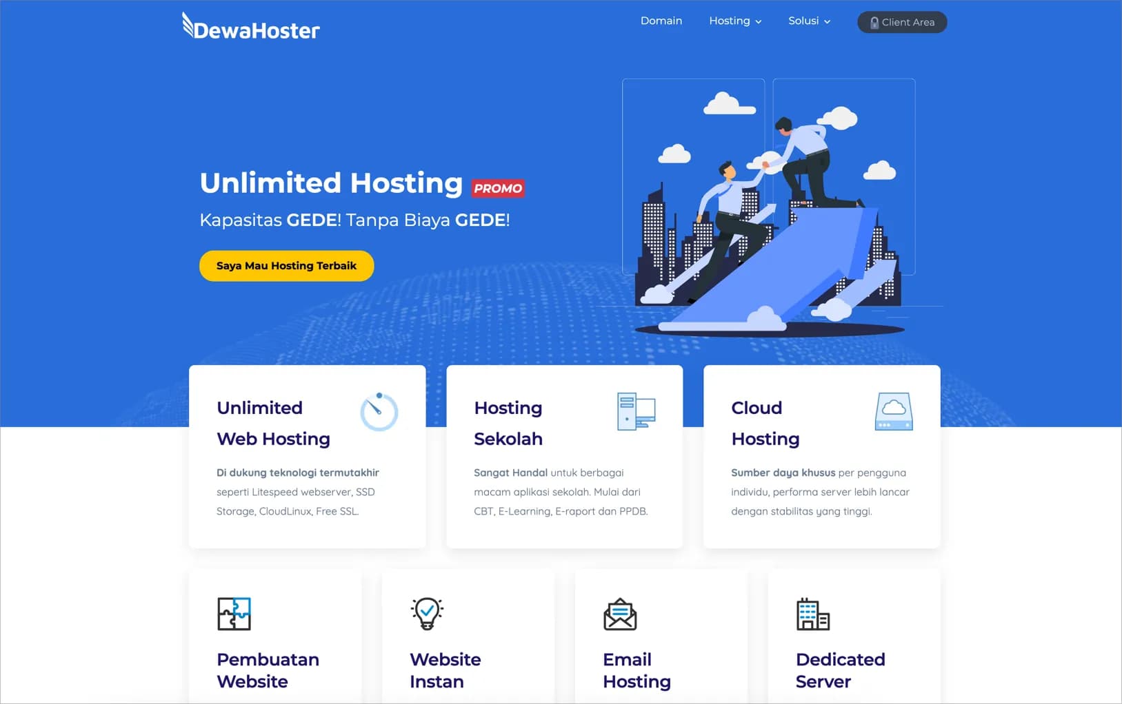 DewaHoster screenshot 1