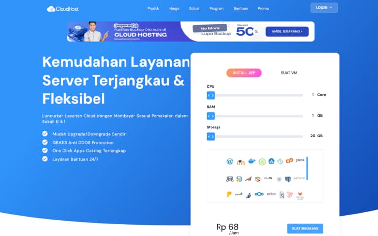 IDCloudHost screenshot 1