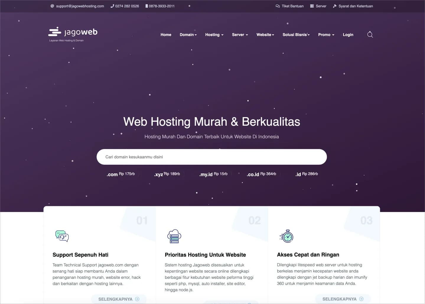 Jagoweb screenshot 1
