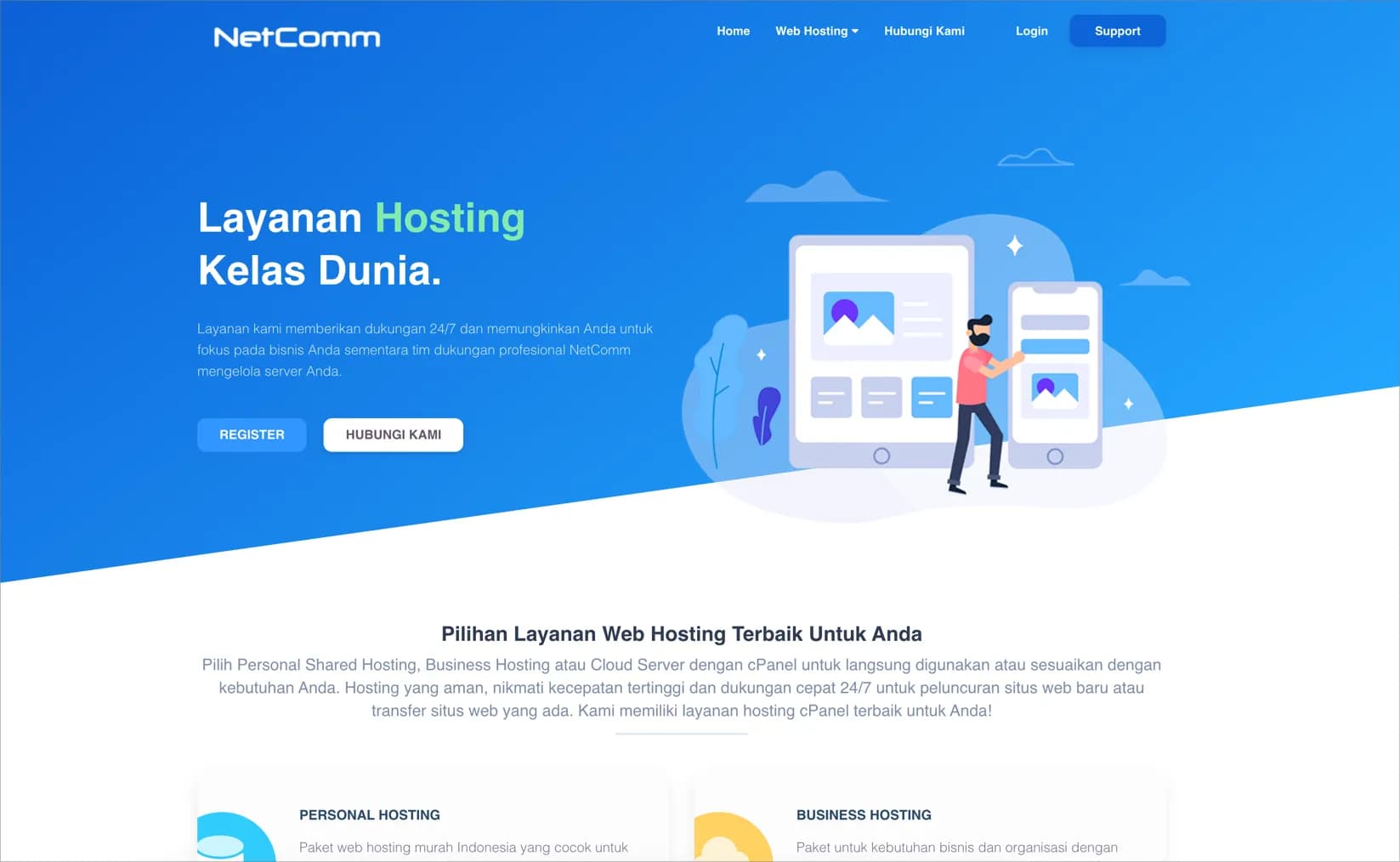 NetComm screenshot 1