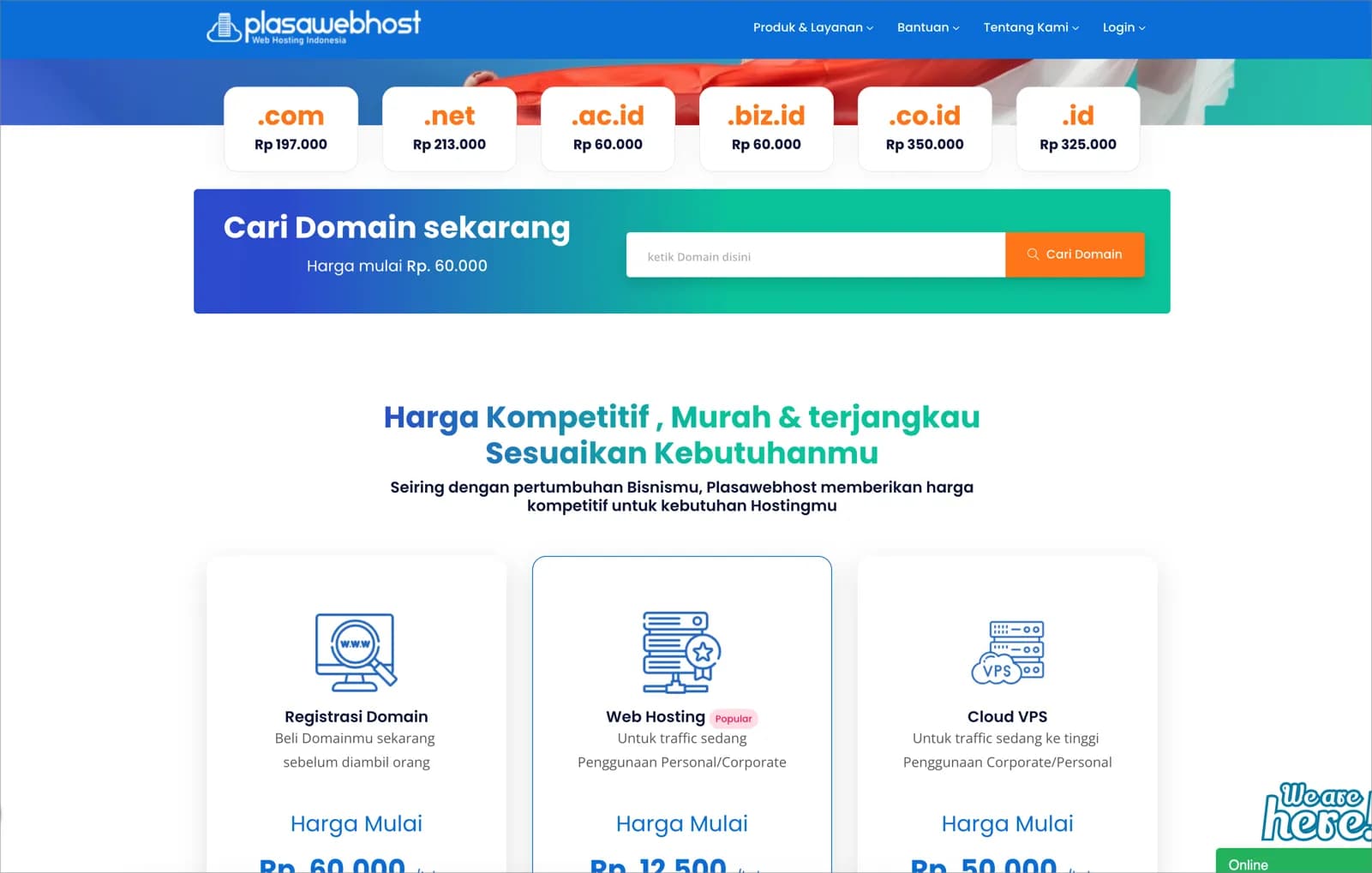 Plasawebhost screenshot 1
