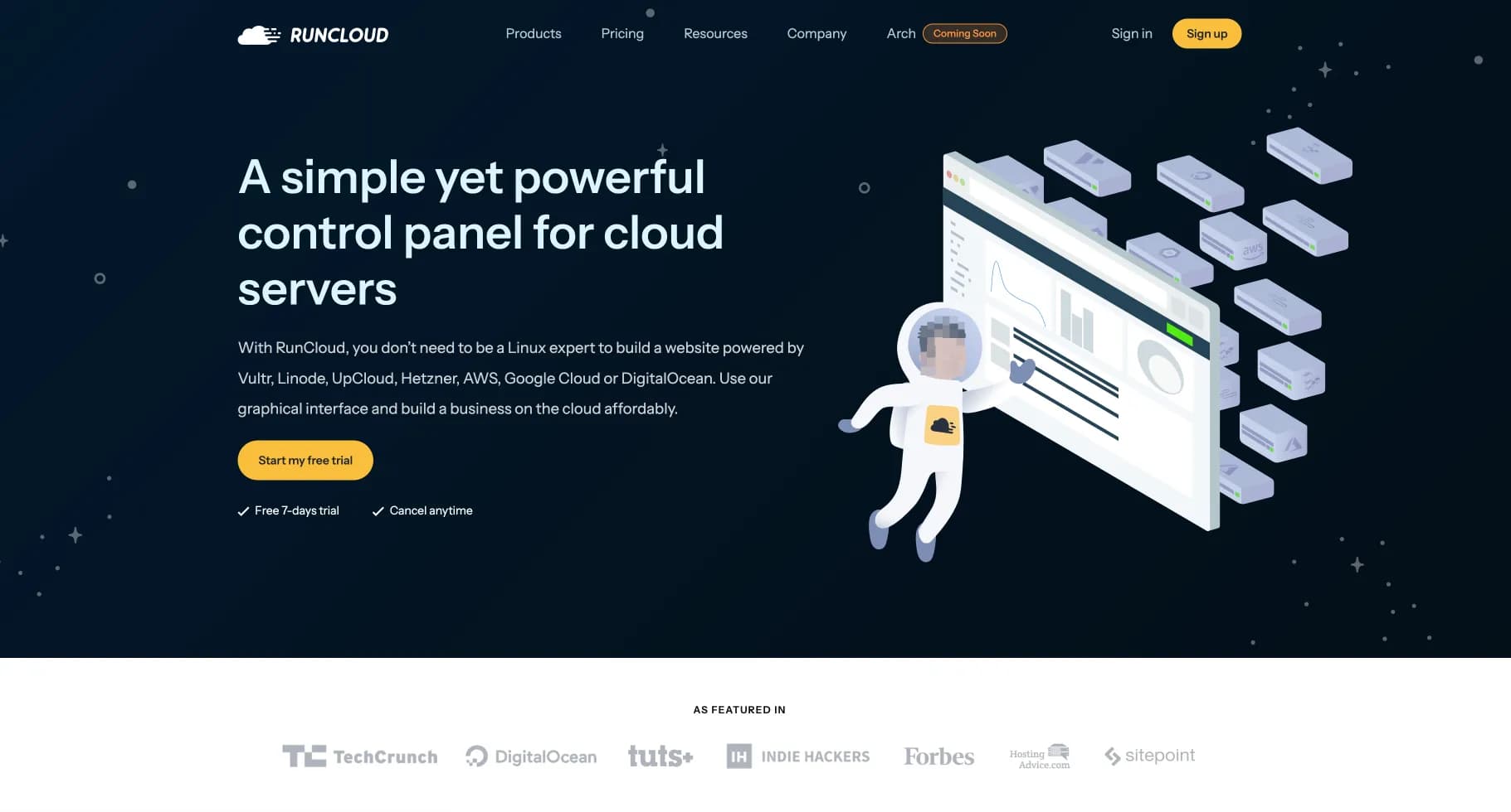 RunCloud screenshot 1