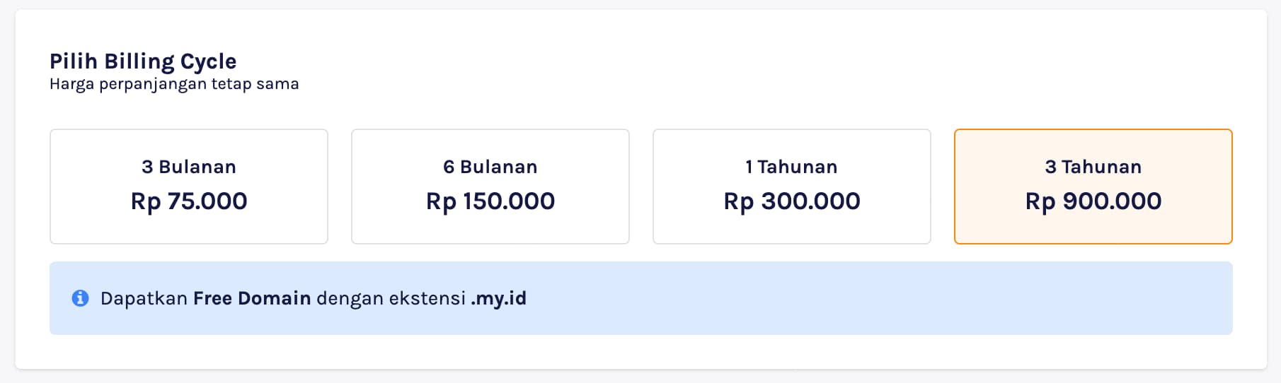 Harga hosting Jagoan Hosting