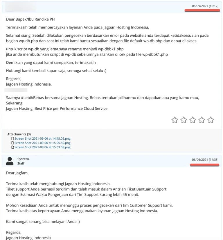 Jagoan Hosting Chat 5