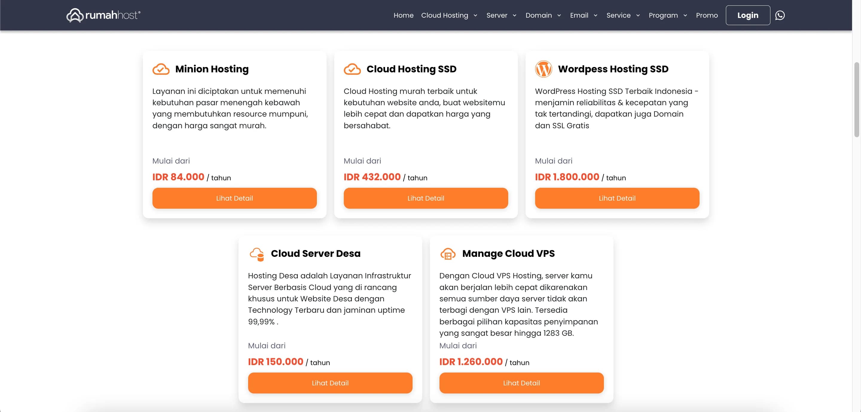 RumahHost screenshot 1