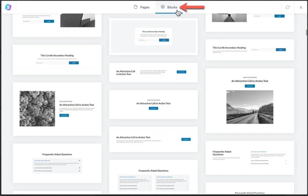 menambahkan block baru