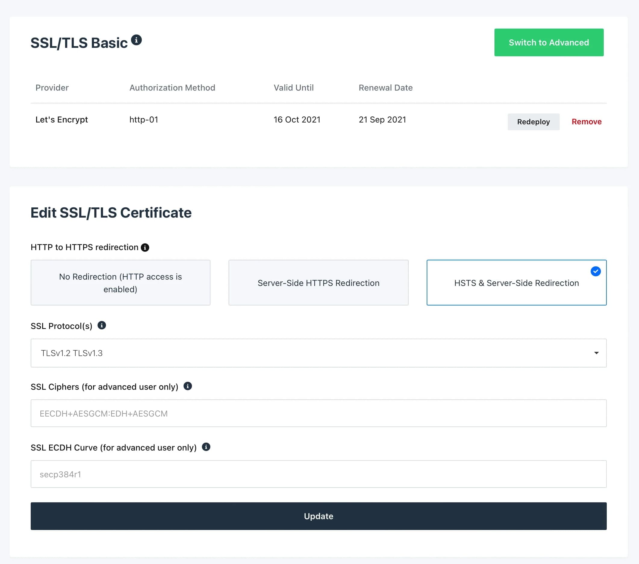 Instal SSL dengan mudah di RunCloud