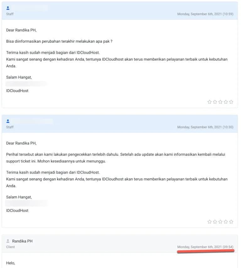 Pengujian Support IdCloudHost 1 idcloudhost pengujian support
