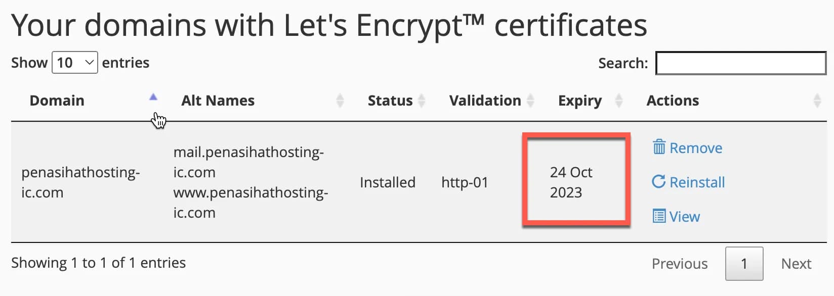 masa aktif ssl 3 bulan Informasi masa aktif SSL Lets Encrypt (3 bulan)