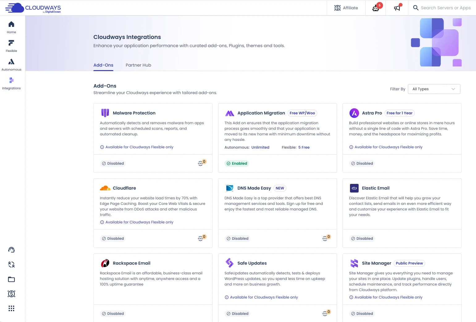layanan email di Cloudways add on cloudways