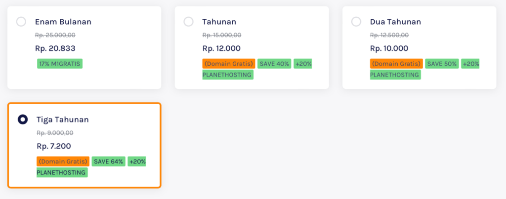 harga paket hosting baru Jagoan Hosting harga paket hosting baru Jagoan Hosting