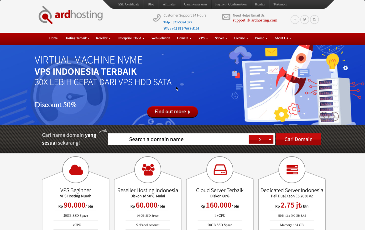 review ardhosting