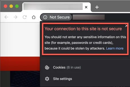 tidak menggunakan SSL