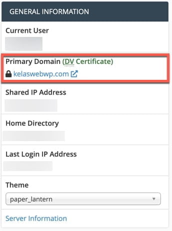 ssl sudah aktif