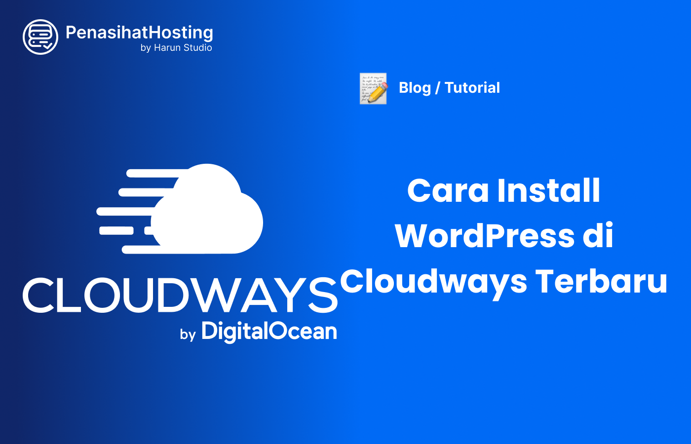 cara install wordpress di cloudways