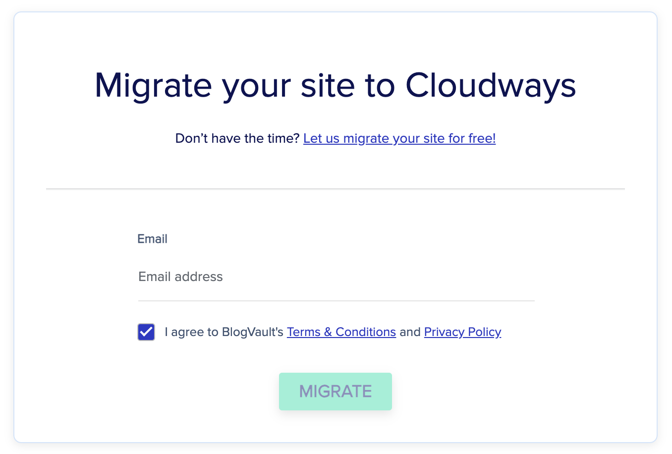 migrate to cloudways