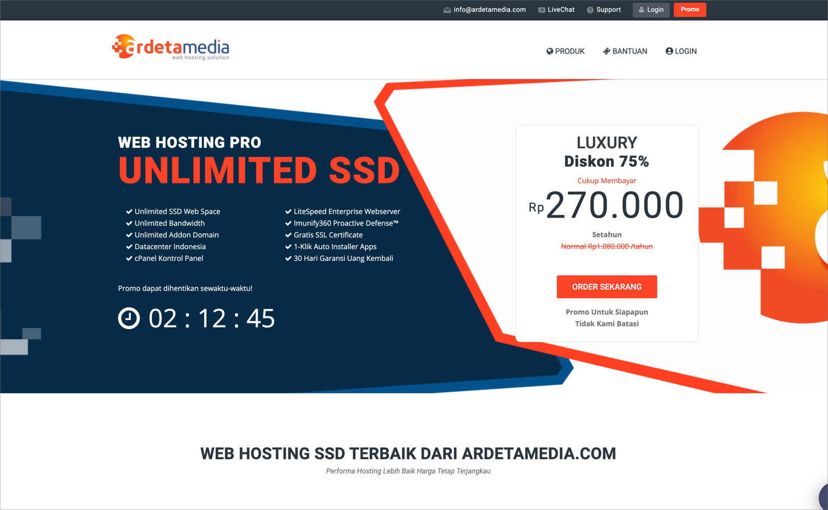 Ardetamedia Hosting