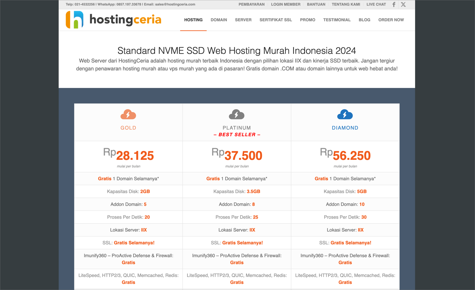 Hostingceria