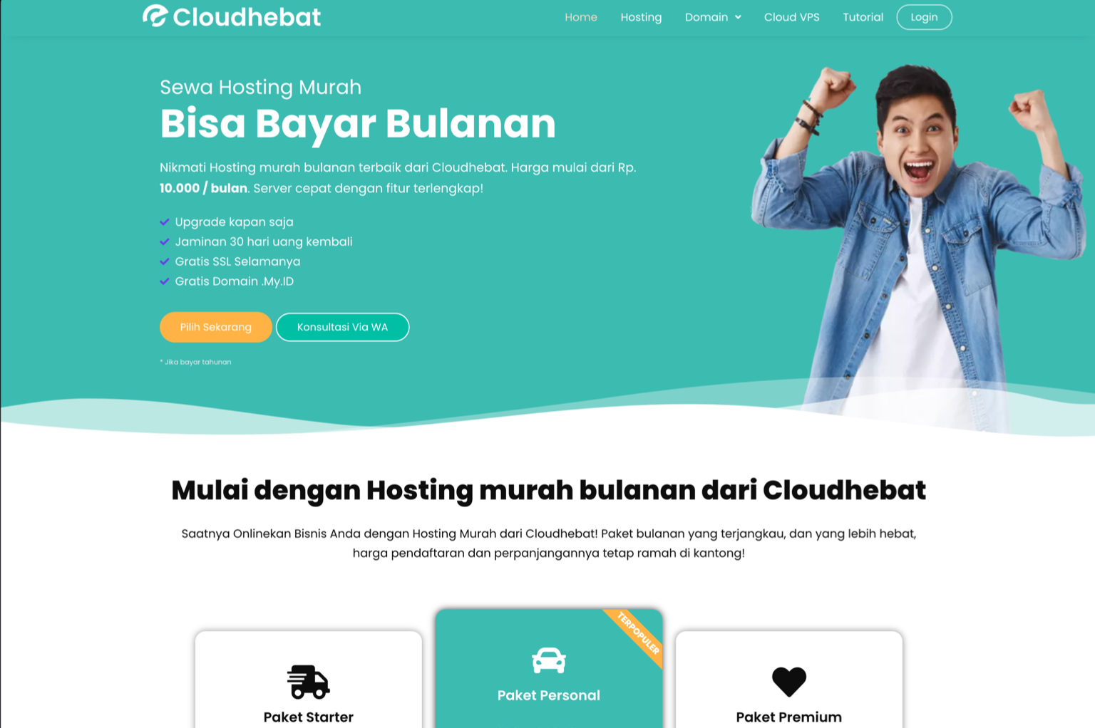 Cloudhebat Hosting